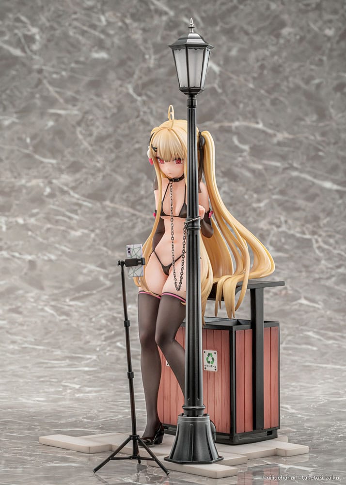 Original Character statuette PVC 1/6 Gyakuryuu Chakai Asaba Tokisaki Illustration By Taketori Zaiku 25 cm
