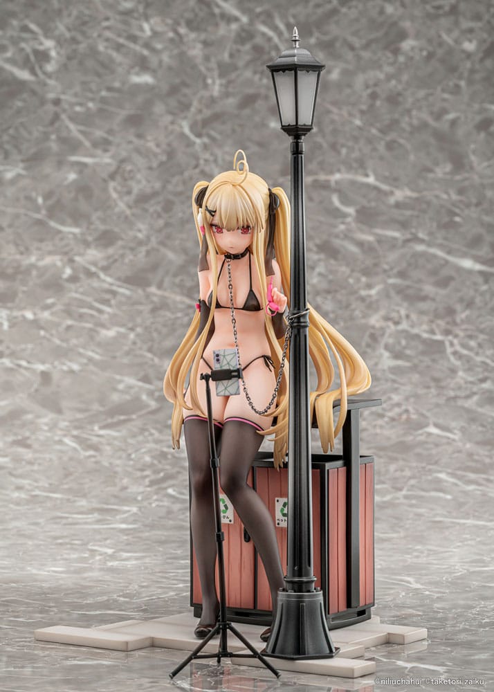 Original Character statuette PVC 1/6 Gyakuryuu Chakai Asaba Tokisaki Illustration By Taketori Zaiku 25 cm