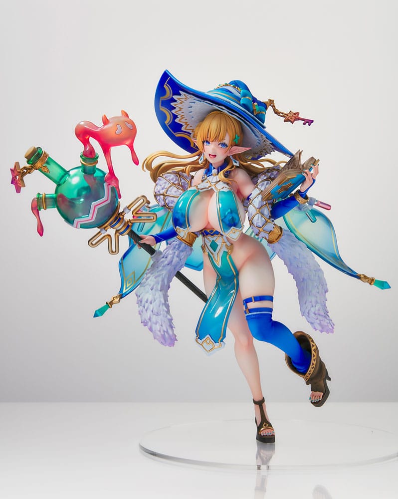 Original Character statuette PVC Elf Village Series 1/6 15th Villager Milklinde Antenna 25 cm