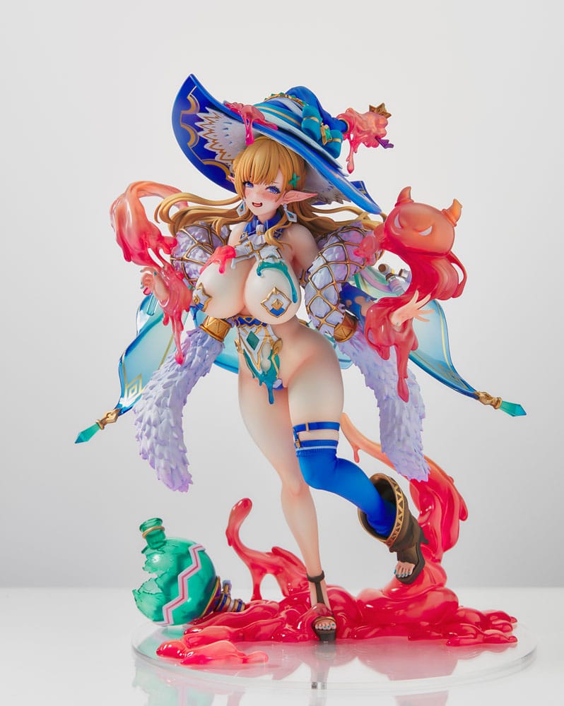 Original Character statuette PVC Elf Village Series 1/6 15th Villager Milklinde Antenna Shop Limited Ver. 25 cm