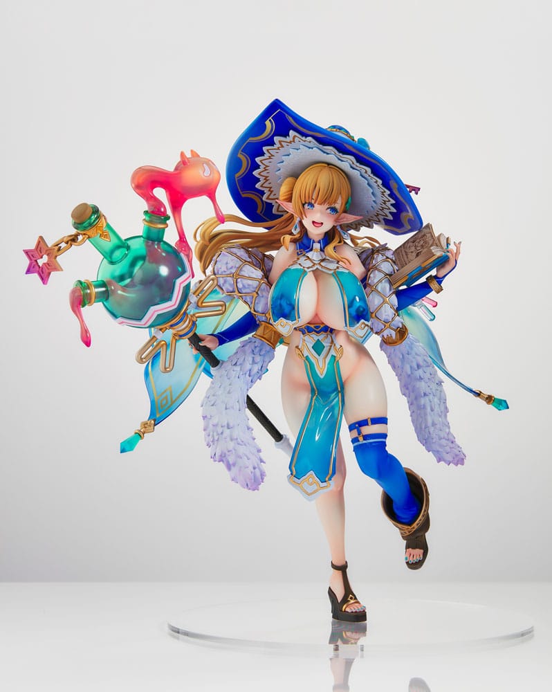 Original Character statuette PVC Elf Village Series 1/6 15th Villager Milklinde Antenna Shop Limited Ver. 25 cm