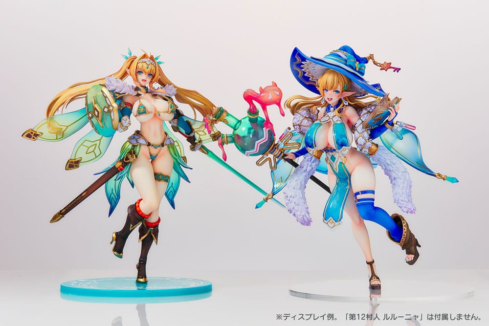 Original Character statuette PVC Elf Village Series 1/6 15th Villager Milklinde Antenna Shop Limited Ver. 25 cm