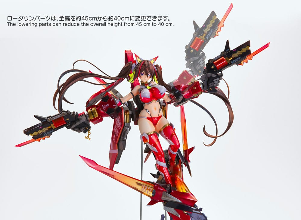 Original Character statuette PVC Orbit Girls Series Entry No. 2 Akane Hintasu Antenna Shop Limited Edition 45 cm