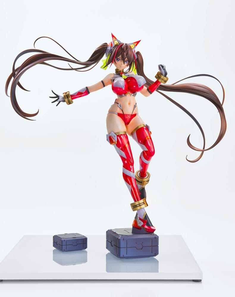 Original Character statuette PVC Orbit Girls Series Entry No. 2 Akane Hintasu Antenna Shop Limited Edition 45 cm