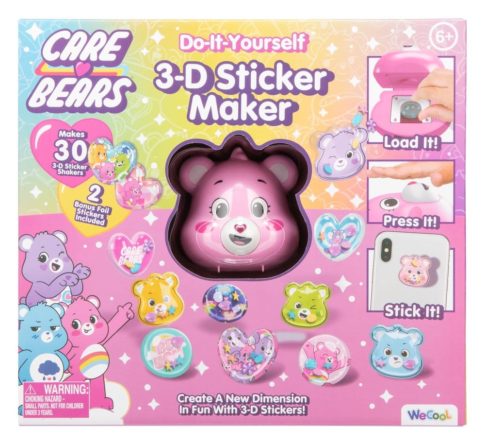 Bisounours Machine à Stickers 3D