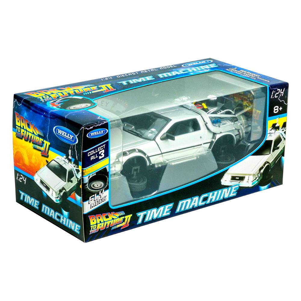 Retour vers le Futur II DeLorean LK Coupe 1981 1/24 métal Fly Wheel