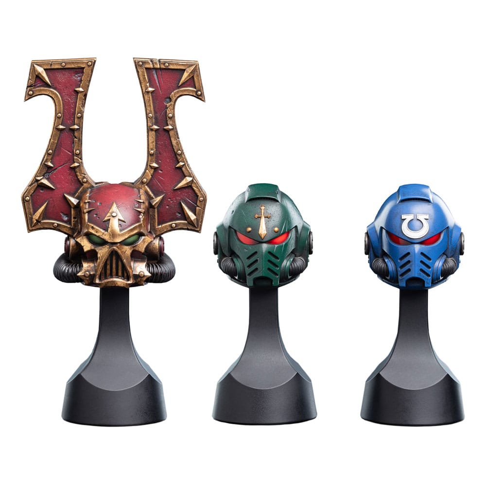 Warhammer 40,000 réplique 1/4 Dark Angels Helm 12 cm