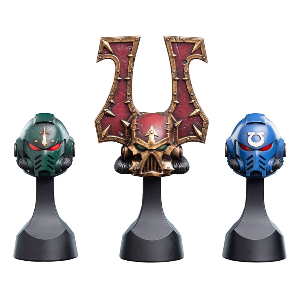 Warhammer 40,000 réplique 1/4 Khorne Berzerker Helm 20 cm