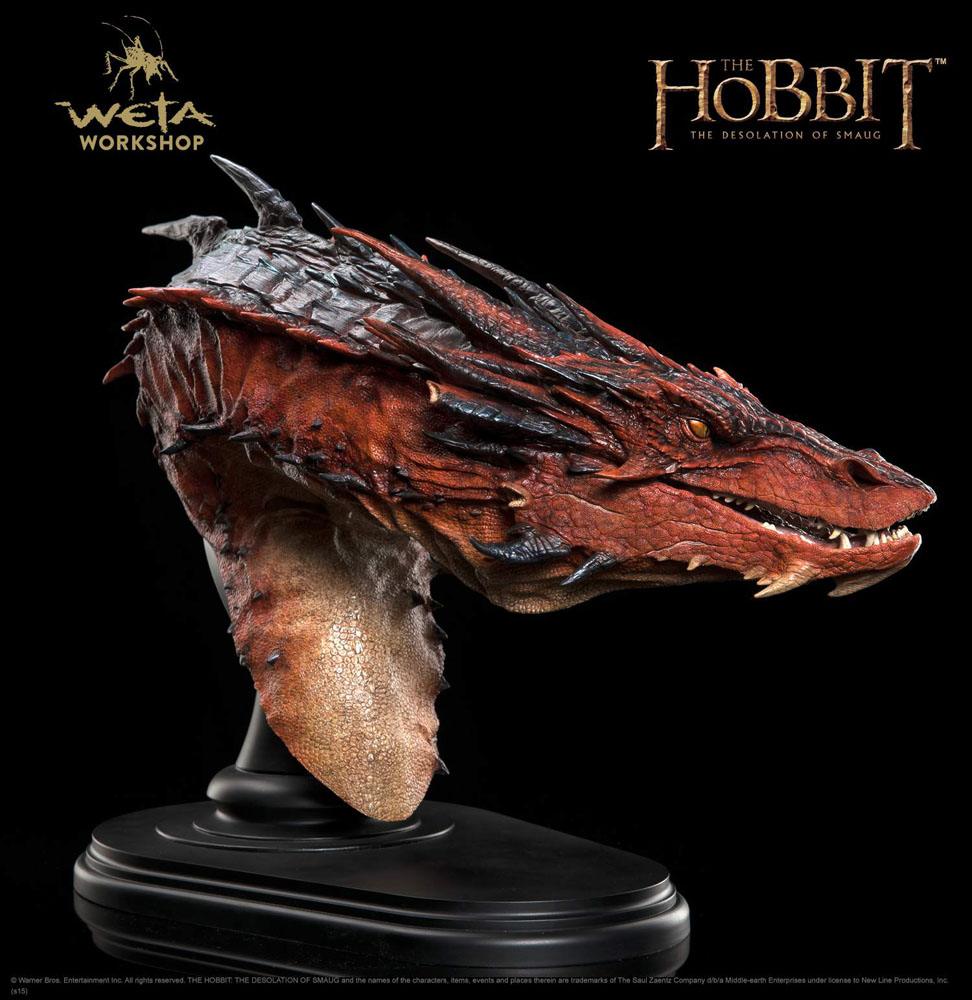Le Hobbit La Désolation de Smaug buste Smaug 36 cm