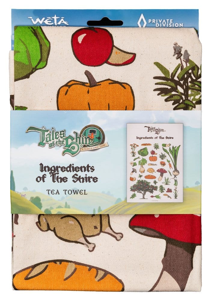Le Seigneur des Anneaux torchons Ingredients of The Shire (Tales of the Shire (2025)) 69 cm