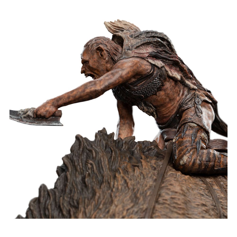 Le Seigneur des Anneaux statuette Sharkû on Warg 18 cm