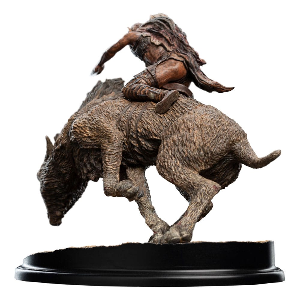 Le Seigneur des Anneaux statuette Sharkû on Warg 18 cm