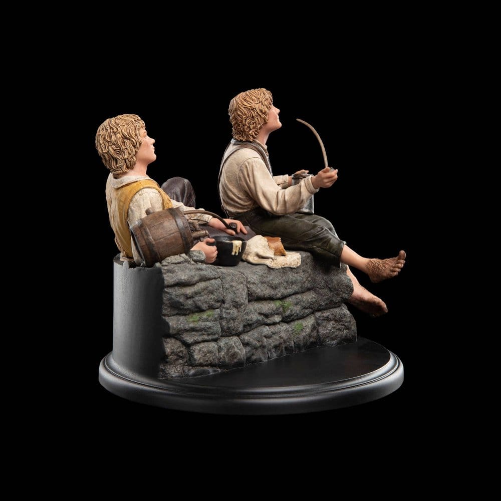 Le Seigneur des Anneaux statuette Merry et Pippin 12 cm