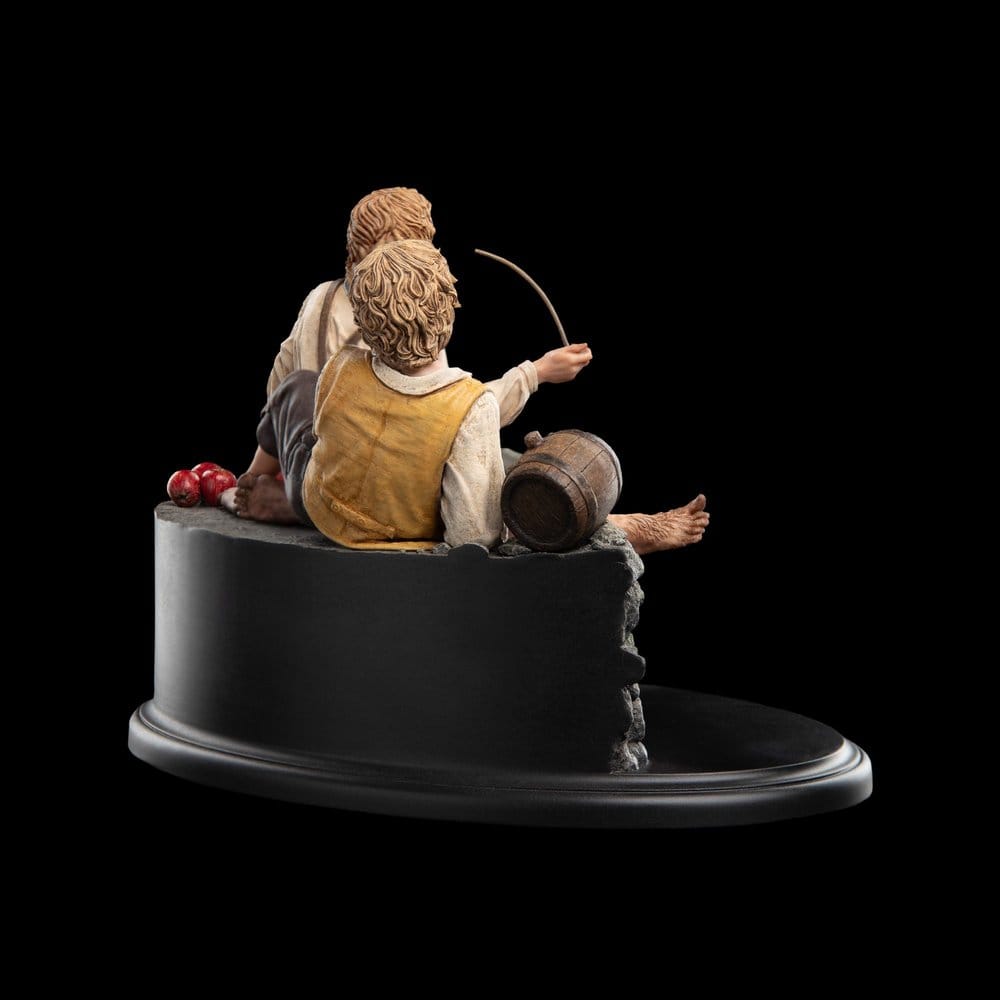 Le Seigneur des Anneaux statuette Merry et Pippin 12 cm