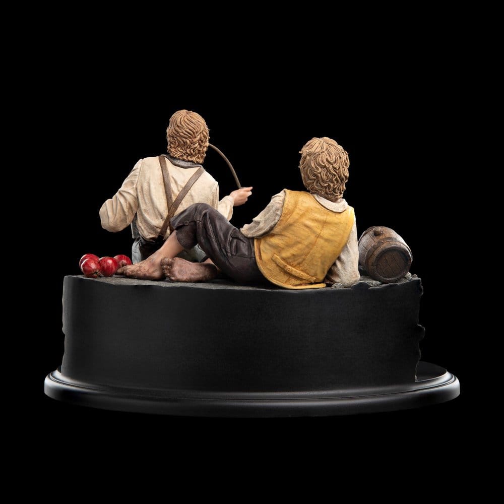 Le Seigneur des Anneaux statuette Merry et Pippin 12 cm