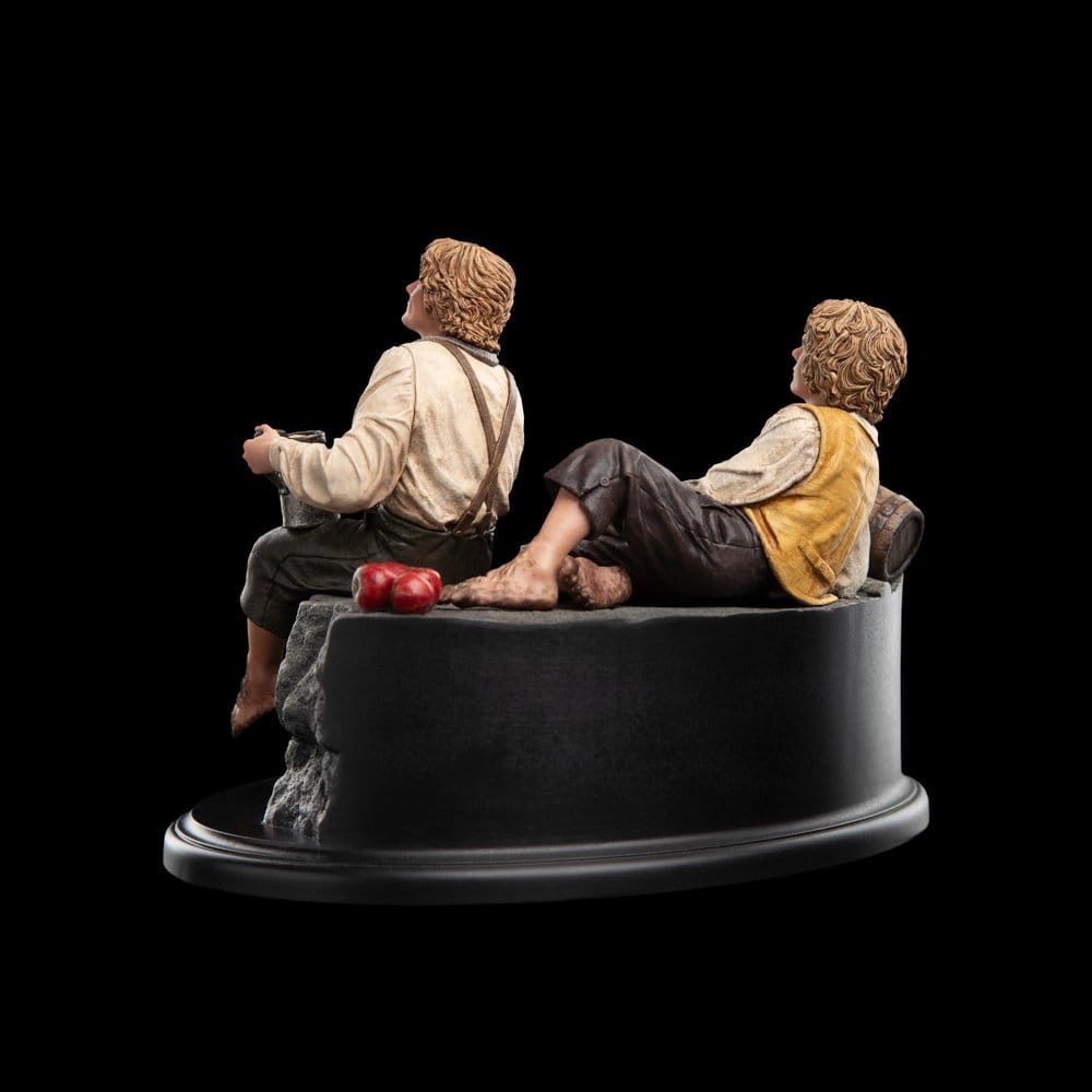 Le Seigneur des Anneaux statuette Merry et Pippin 12 cm