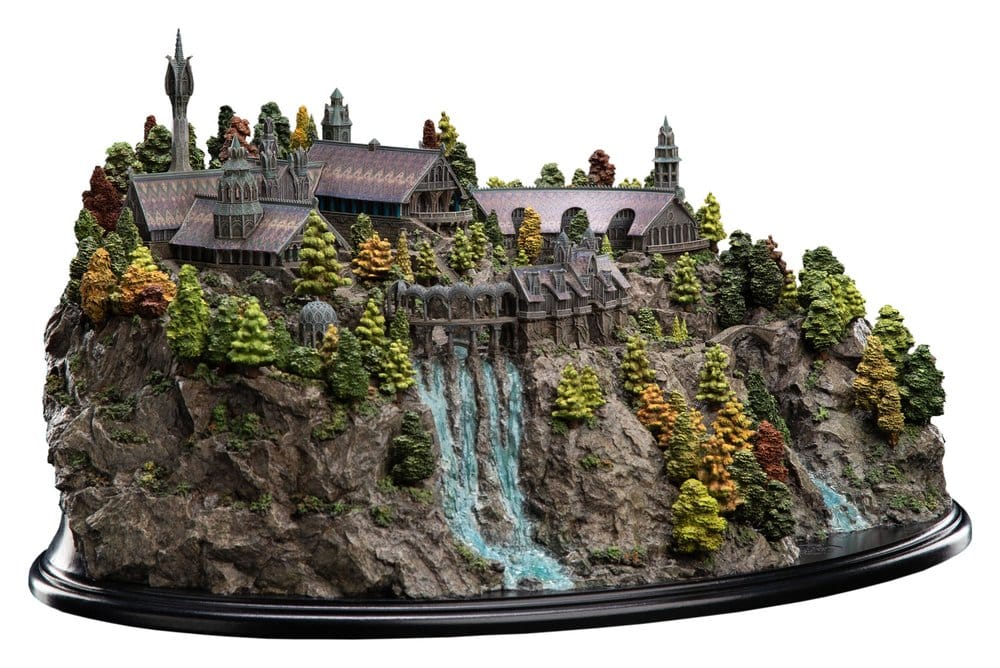 Le Seigneur des Anneaux Diorama Rivendell Édition Limitée 28 cm