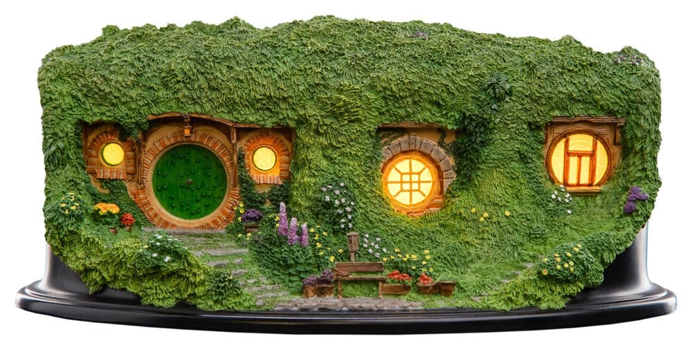 Le Seigneur des Anneaux Environnement Hobbit Hole - Bag End - Illuminated Edition 7 cm