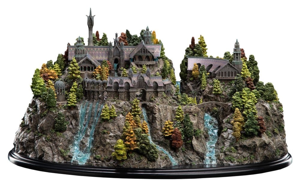Le Seigneur des Anneaux Environnement Miniature Rivendell 28 cm