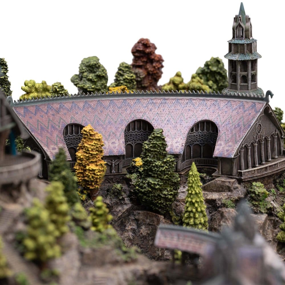 Le Seigneur des Anneaux Environnement Miniature Rivendell 28 cm