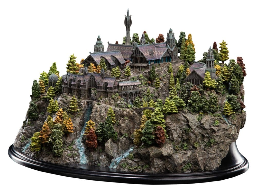 Le Seigneur des Anneaux Environnement Miniature Rivendell 28 cm