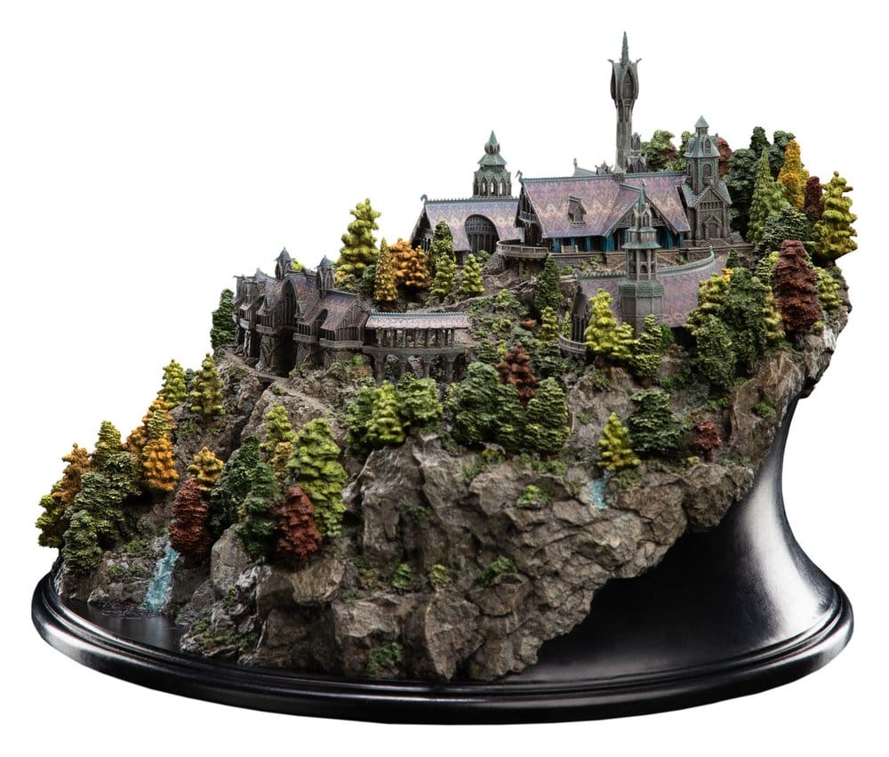 Le Seigneur des Anneaux Environnement Miniature Rivendell 28 cm