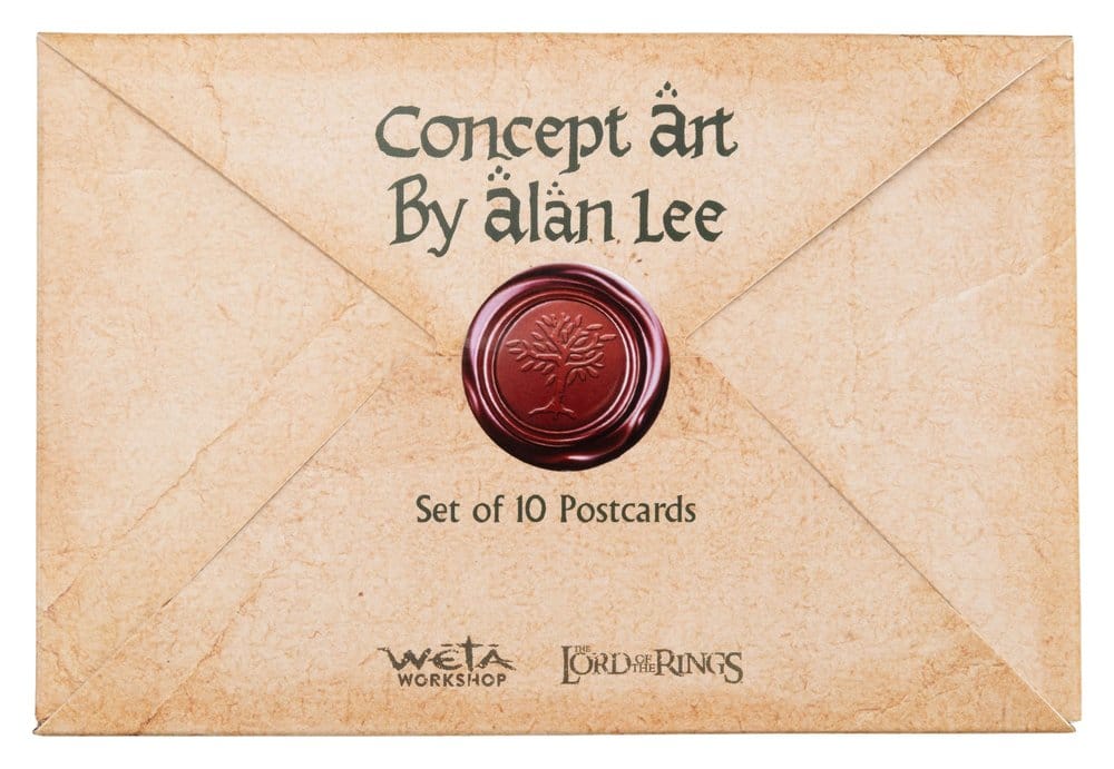 Le Seigneur des Anneaux cartes postales Concept Art by Alan Lee: The Lord of the Rings 15 x 12 cm