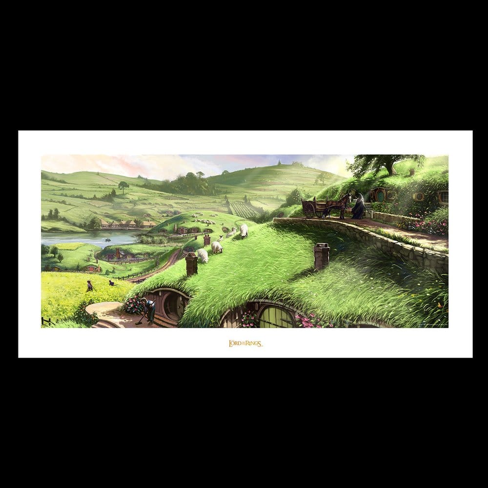 Le Seigneur des Anneaux impression Art Print Disturber of the Peace 59 x 30 cm