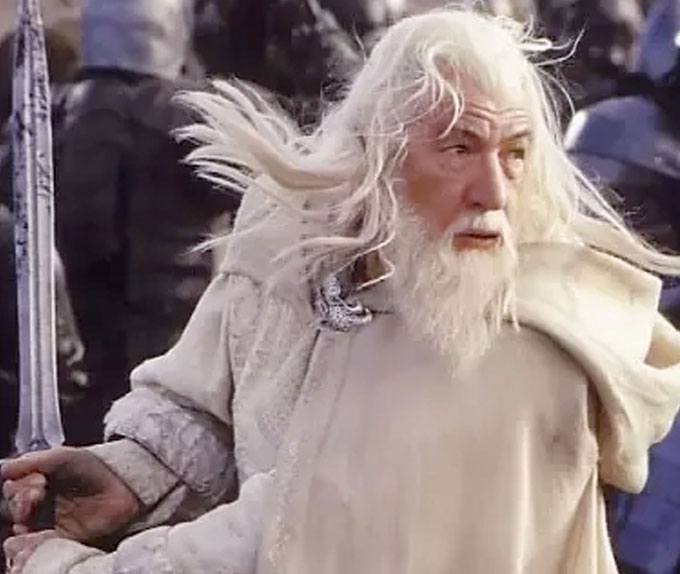 Le Seigneur des Anneaux Figures of Fandom statuette PVC Gandalf le Blanc 23 cm