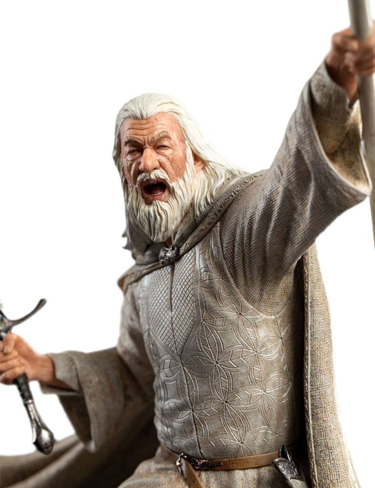 Le Seigneur des Anneaux Figures of Fandom statuette PVC Gandalf le Blanc 23 cm