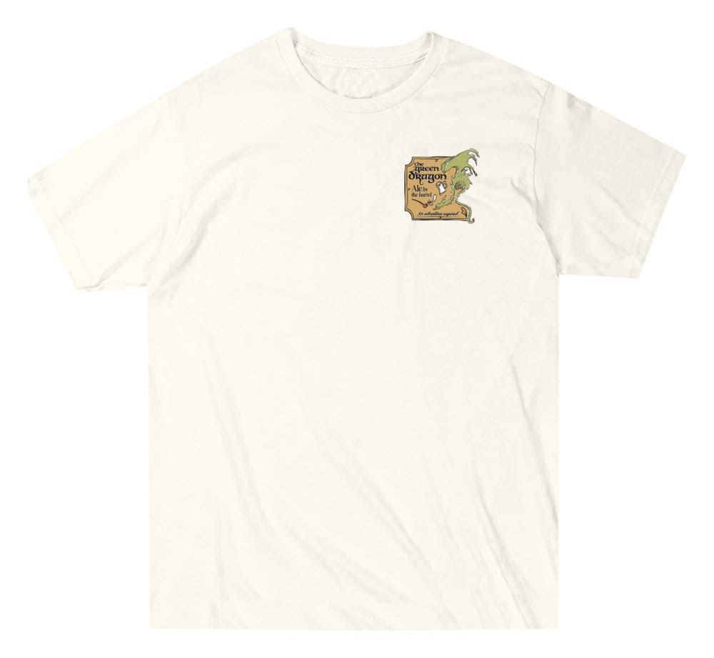 Le Seigneur des Anneaux T-Shirt Green Dragon Inn / Cream L