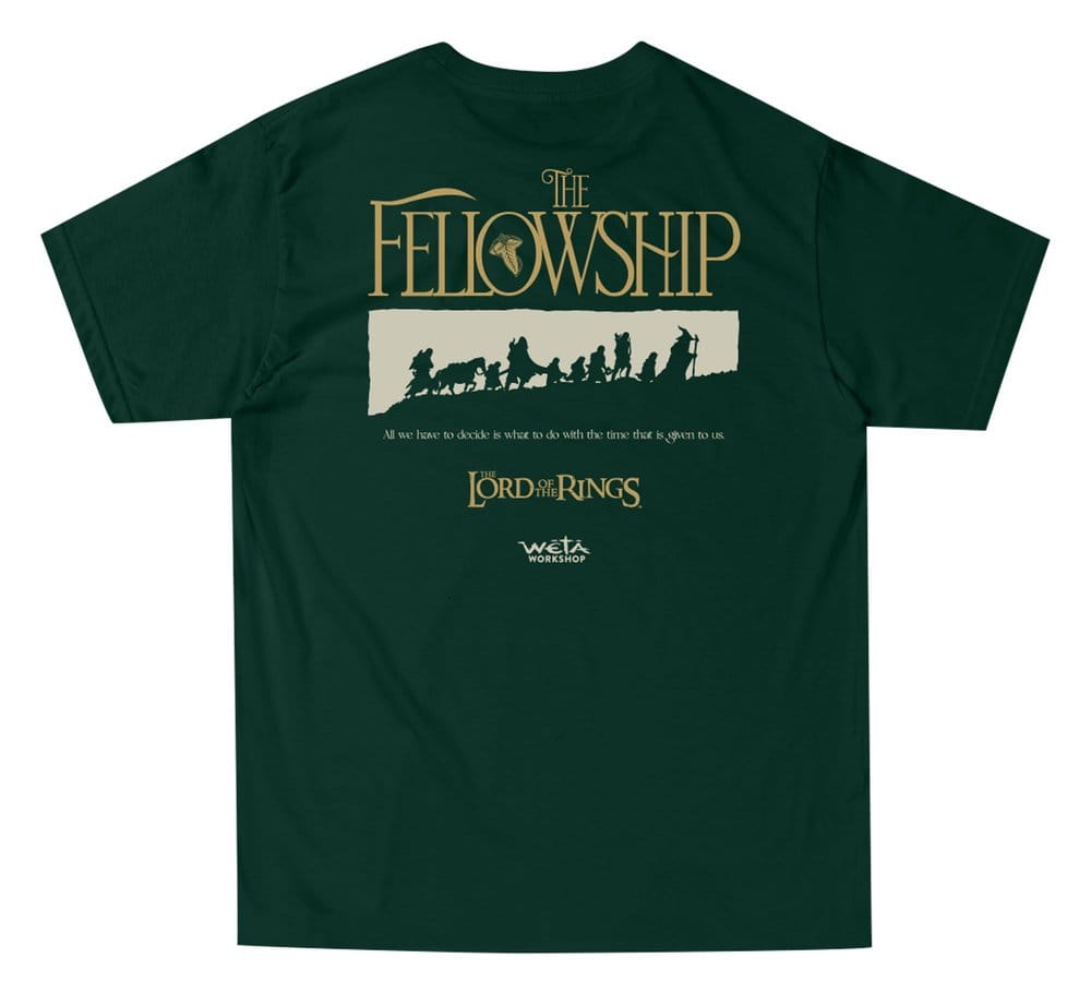 Le Seigneur des Anneaux T-Shirt The Fellowship / Green 3XL