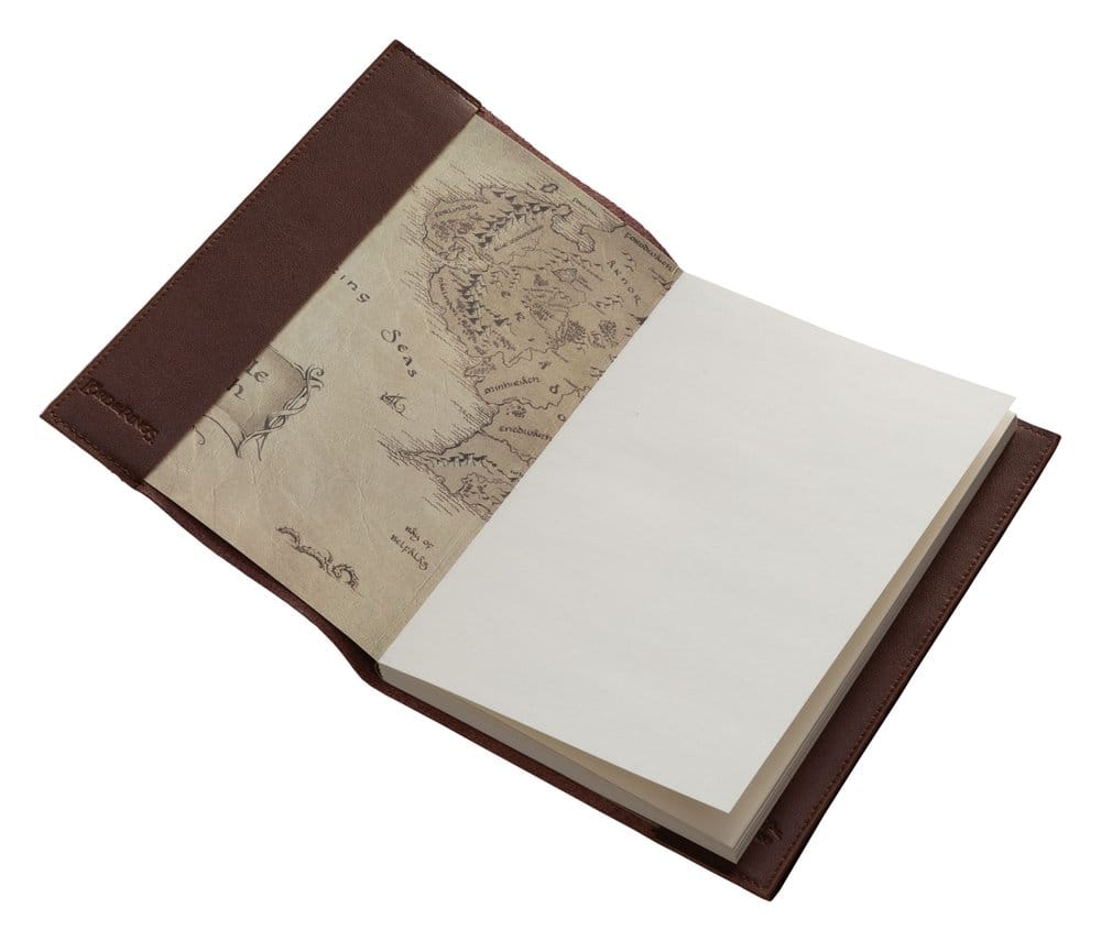 Le Seigneur des Anneaux Carnet Middle-earth Leather 23 cm
