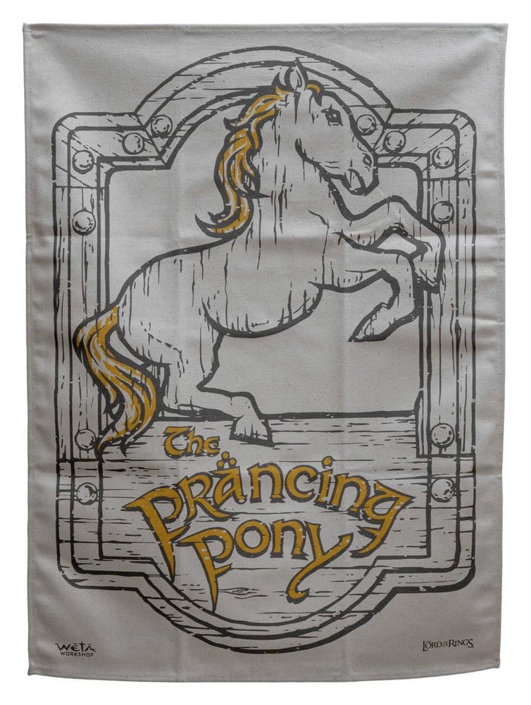 Le Seigneur des Anneaux set de 2 torchons Green Dragon & Prancing Pony 69 cm