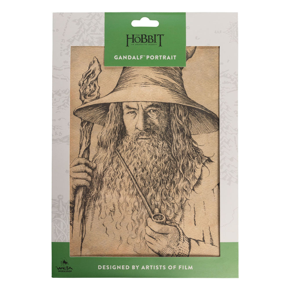 Le Hobbit impression Art Print Portrait of Gandalf the Grey 21 x 28 cm