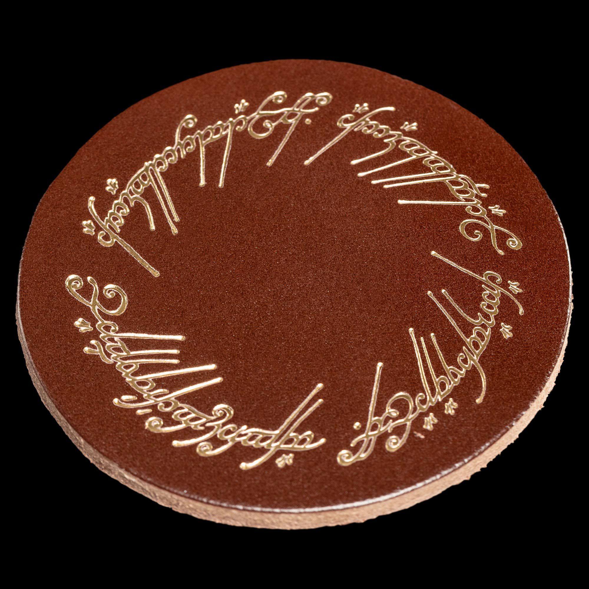 Le Seigneur des Anneaux pack 4 sous-verres The One Ring