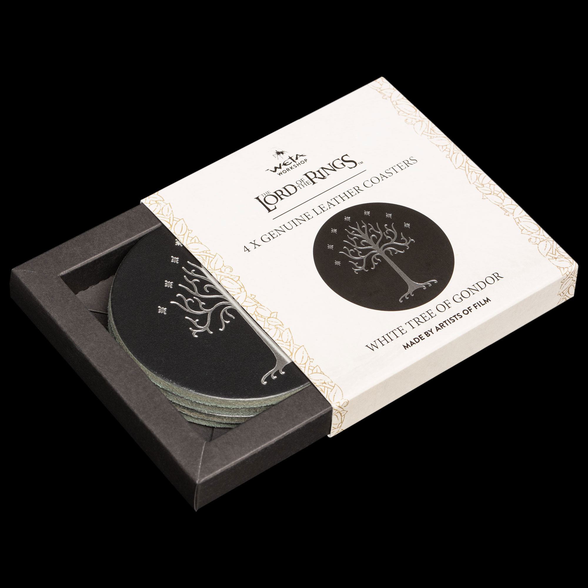 Le Seigneur des Anneaux pack 4 sous-verres The White Tree of Gondor