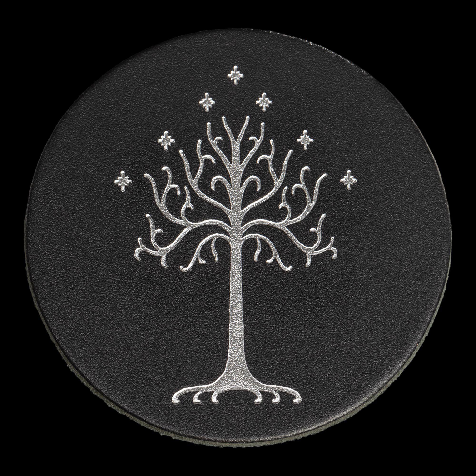 Le Seigneur des Anneaux pack 4 sous-verres The White Tree of Gondor