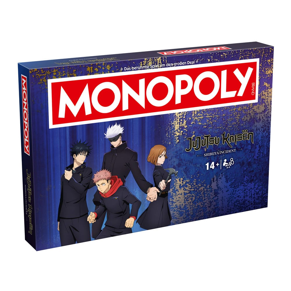Monopoly jeu de plateau Jujutsu Kaisen Season 2 *ALLEMAND*