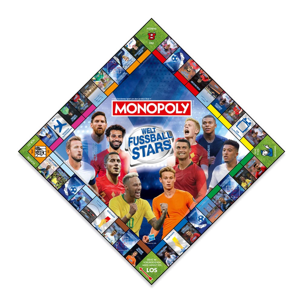 Monopoly jeu de plateau Weltfussballstars *ALLEMAND*