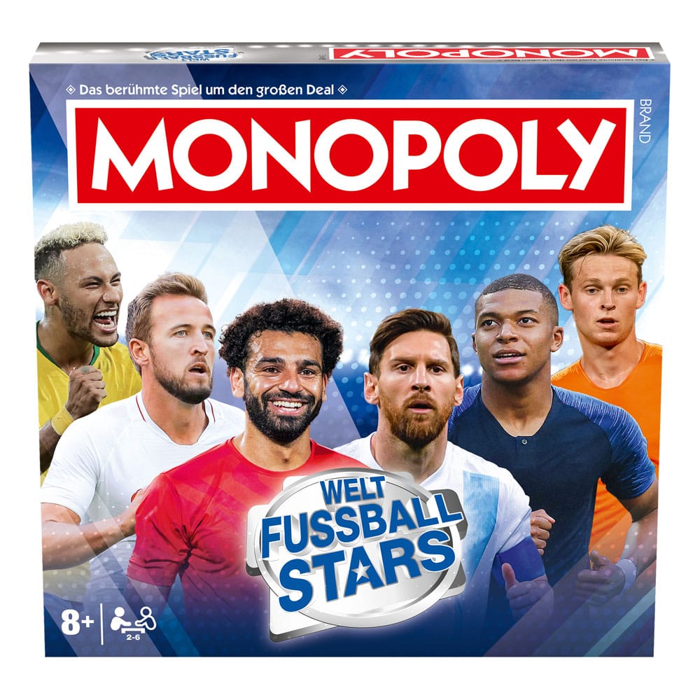 Monopoly jeu de plateau Weltfussballstars *ALLEMAND*