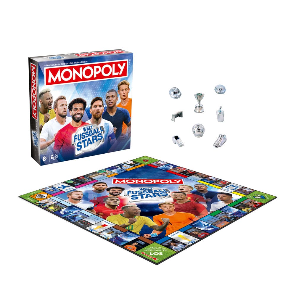 Monopoly jeu de plateau Weltfussballstars *ALLEMAND*
