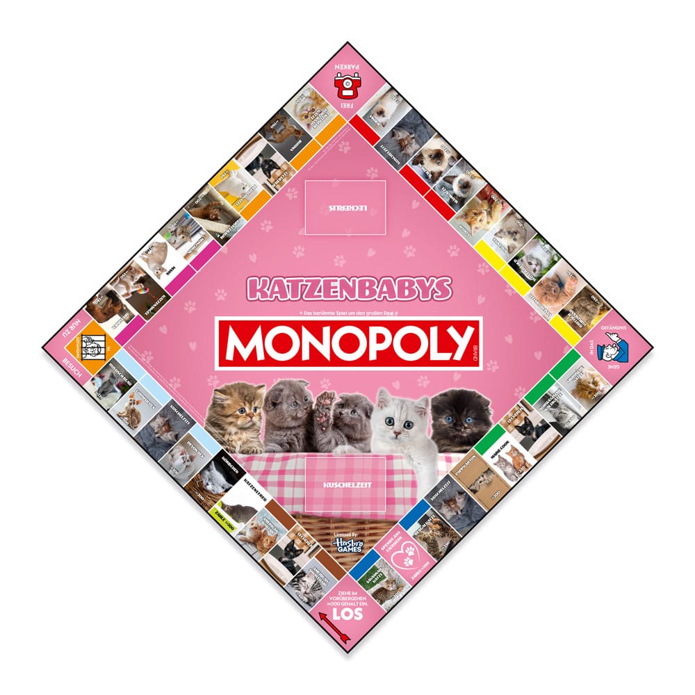 Monopoly jeu de plateau Katzenbabys *ALLEMAND*
