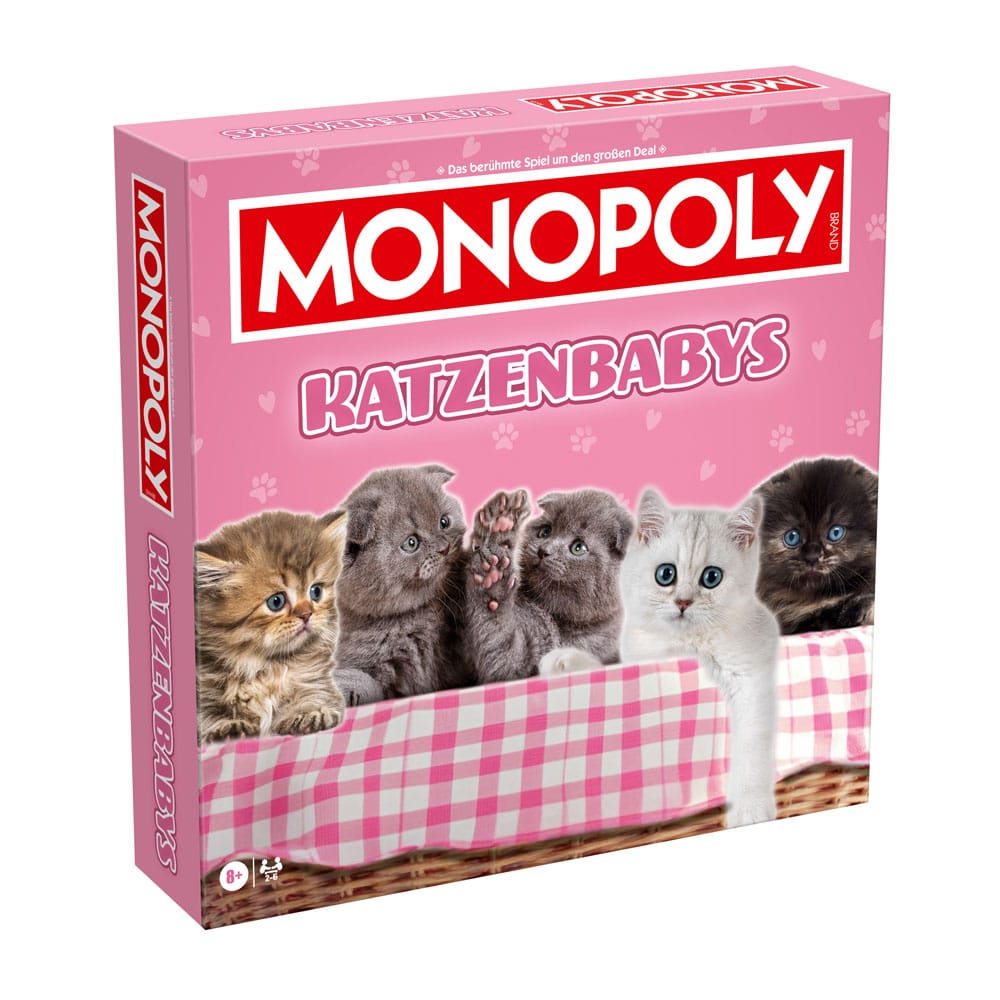 Monopoly jeu de plateau Katzenbabys *ALLEMAND*