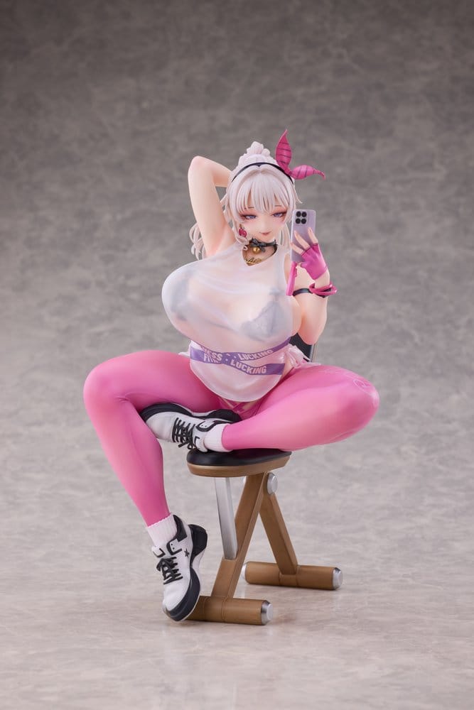 Original Illustration statuette PVC 1/7 Kyou wa Mune Tore! illustration by RST 23 cm