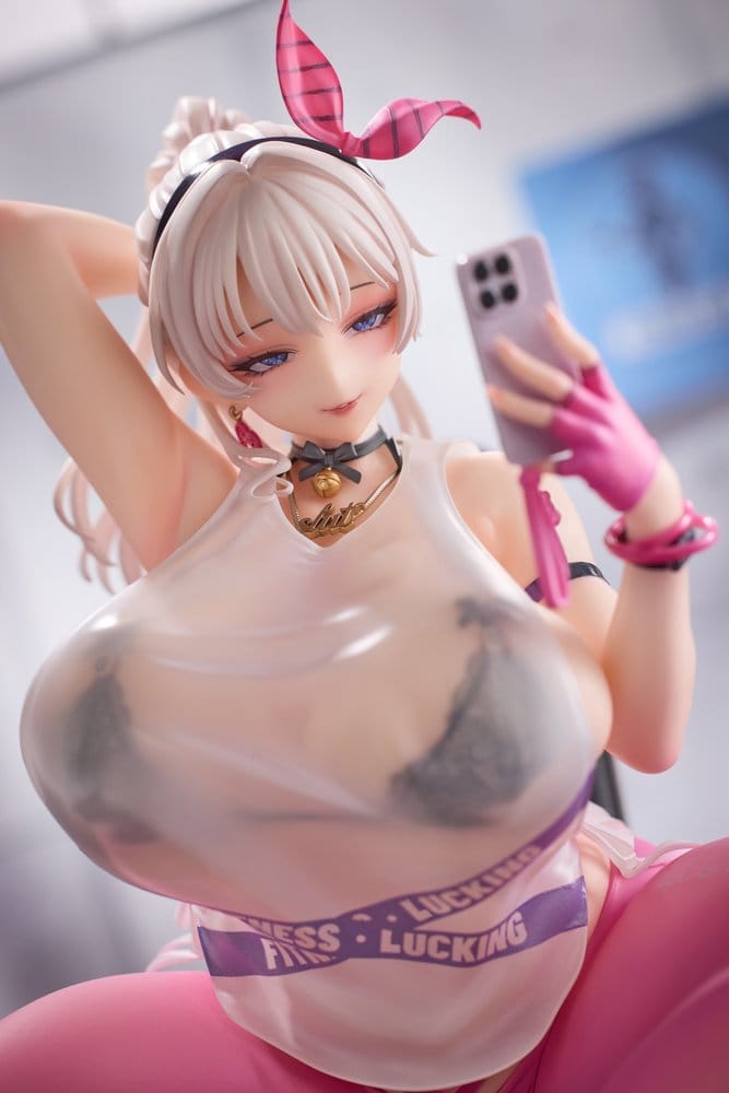 Original Illustration statuette PVC 1/7 Kyou wa Mune Tore! illustration by RST 23 cm