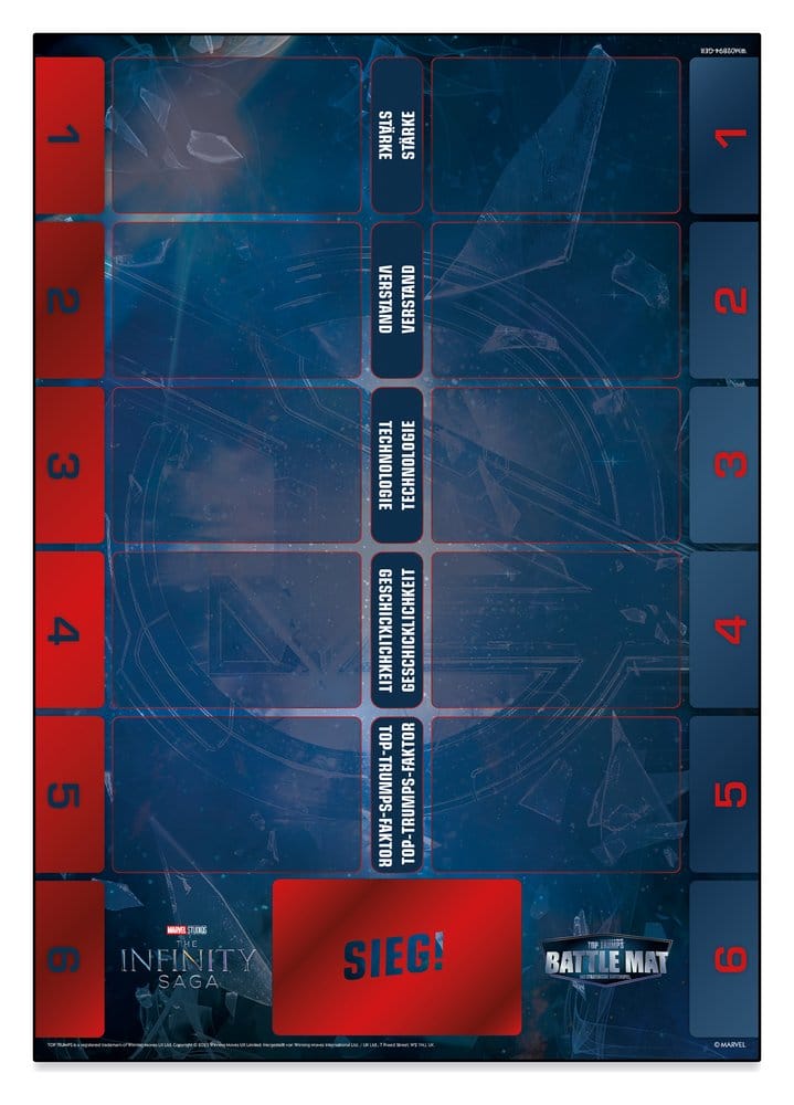 Marvel jeu de plateau BattleMat *ALLEMAND*