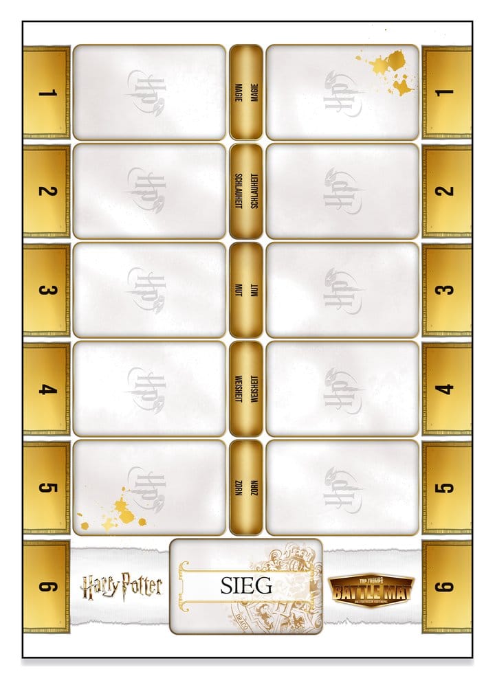 Harry Potter jeu de plateau Battle Mat *ALLEMAND*
