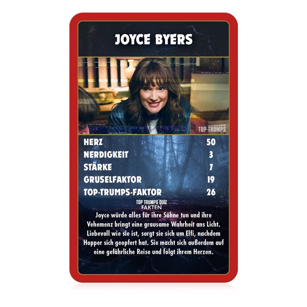 Stranger Things Jeu de cartes Top Trumps Collectables *ALLEMAND*
