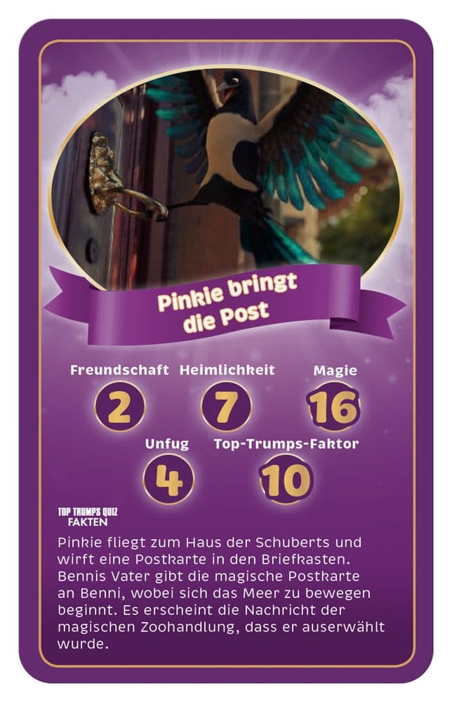 Die Schule der magischen Tiere jeu de cartes Top Trumps *ALLEMAND*